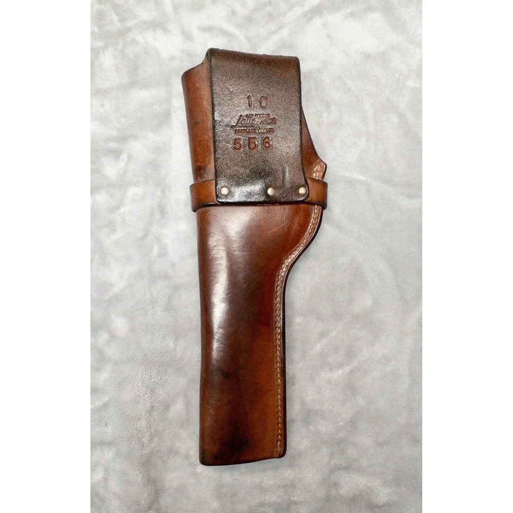 George Lawrence Portland OR 1C-556 Vintage Leather Holster 6 3/4